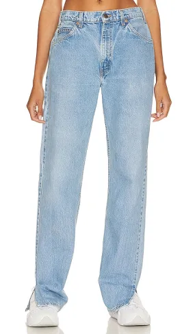 aligrace Allyssa Tilted Split Customs in Blue
