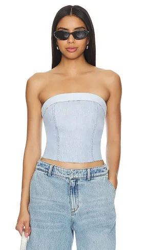 aligrace Custom Vintage Corset in Blue