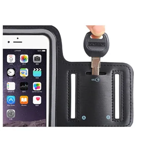 Armband Professional Cover Neoprene Waterproof Wraparound Sport with Buckle for Sharp Android One S7 (2019) - Black