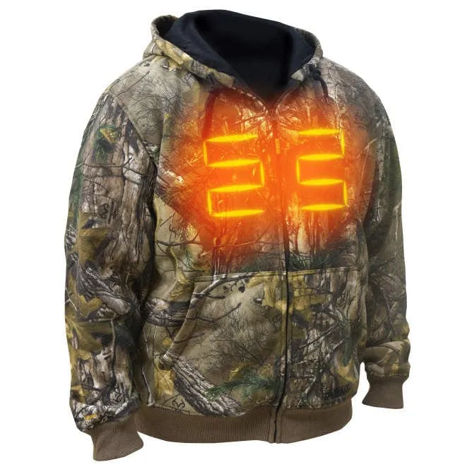 DEWALT Heated Realtree Xtra Camouflage Hoodie Sweatshirt With Battery & Charger