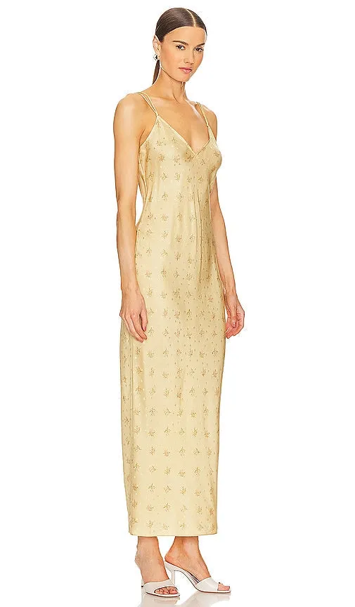 FRAME Cami Dress in Yellow