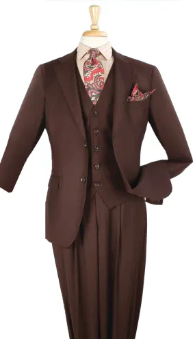 Iconic R3134-BRN Mens Suit