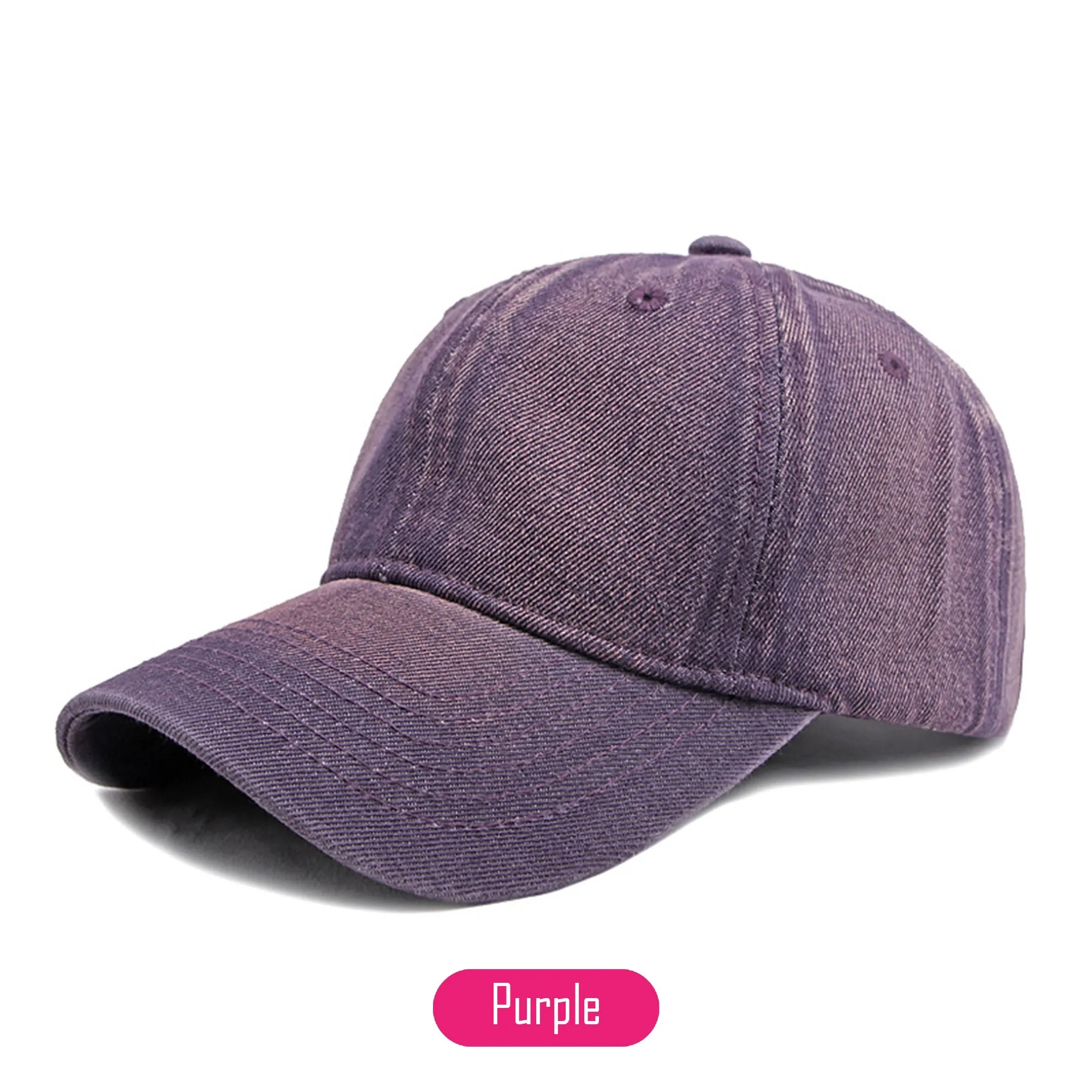 K923 | BASEBALL CAP - WASHED DENIM