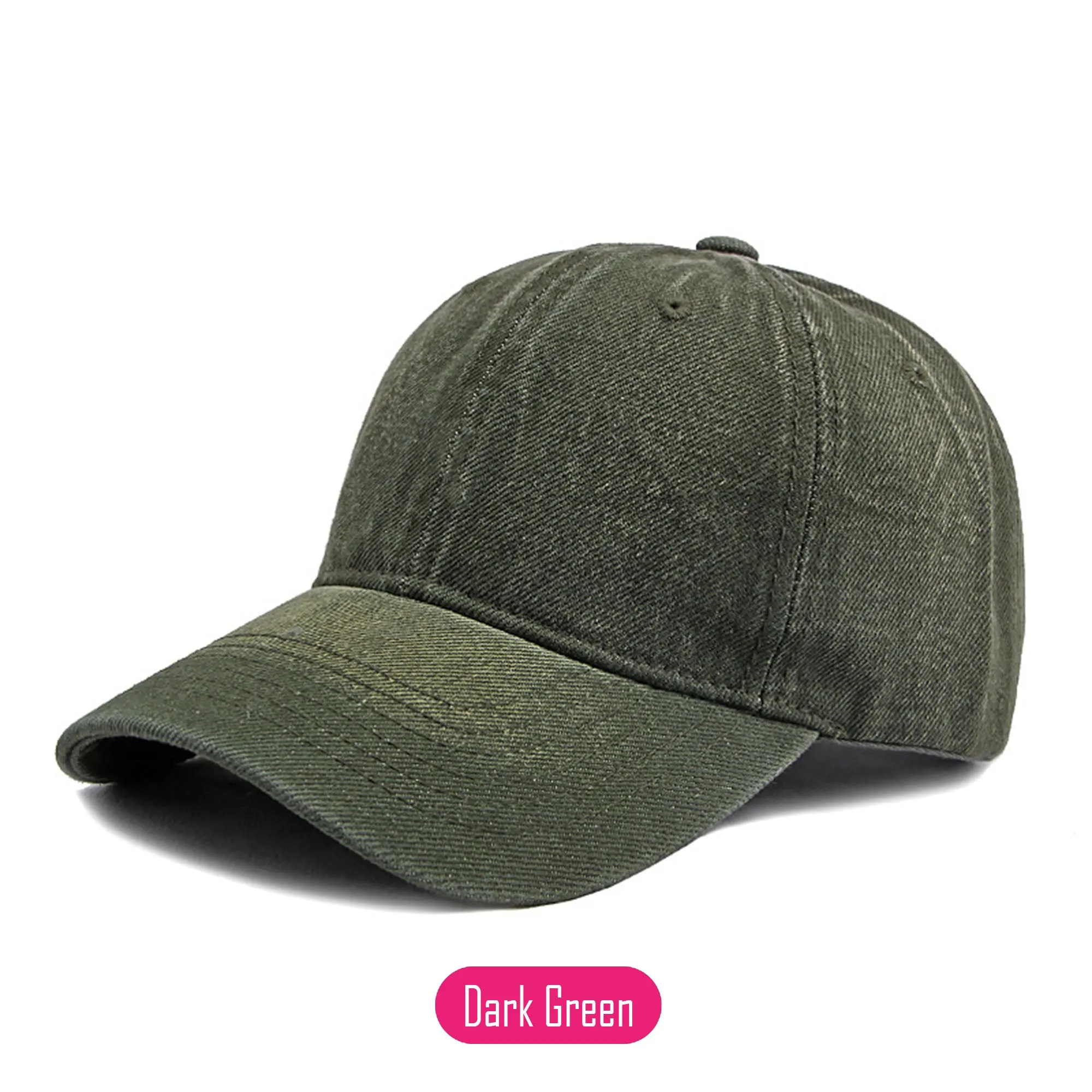 K923 | BASEBALL CAP - WASHED DENIM