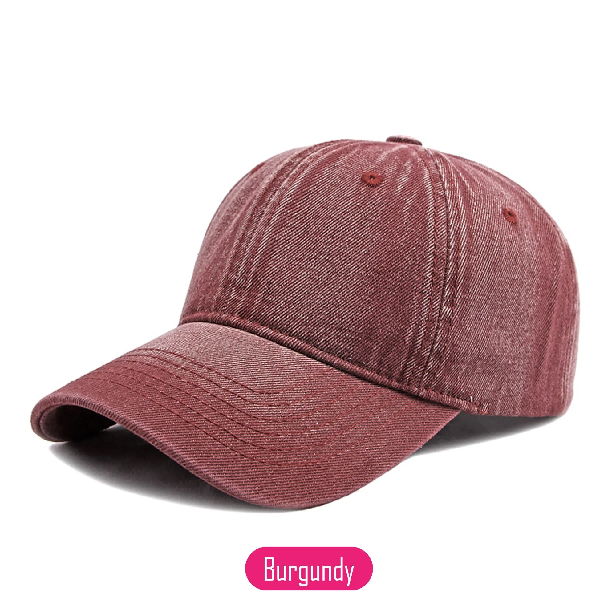K923 | BASEBALL CAP - WASHED DENIM