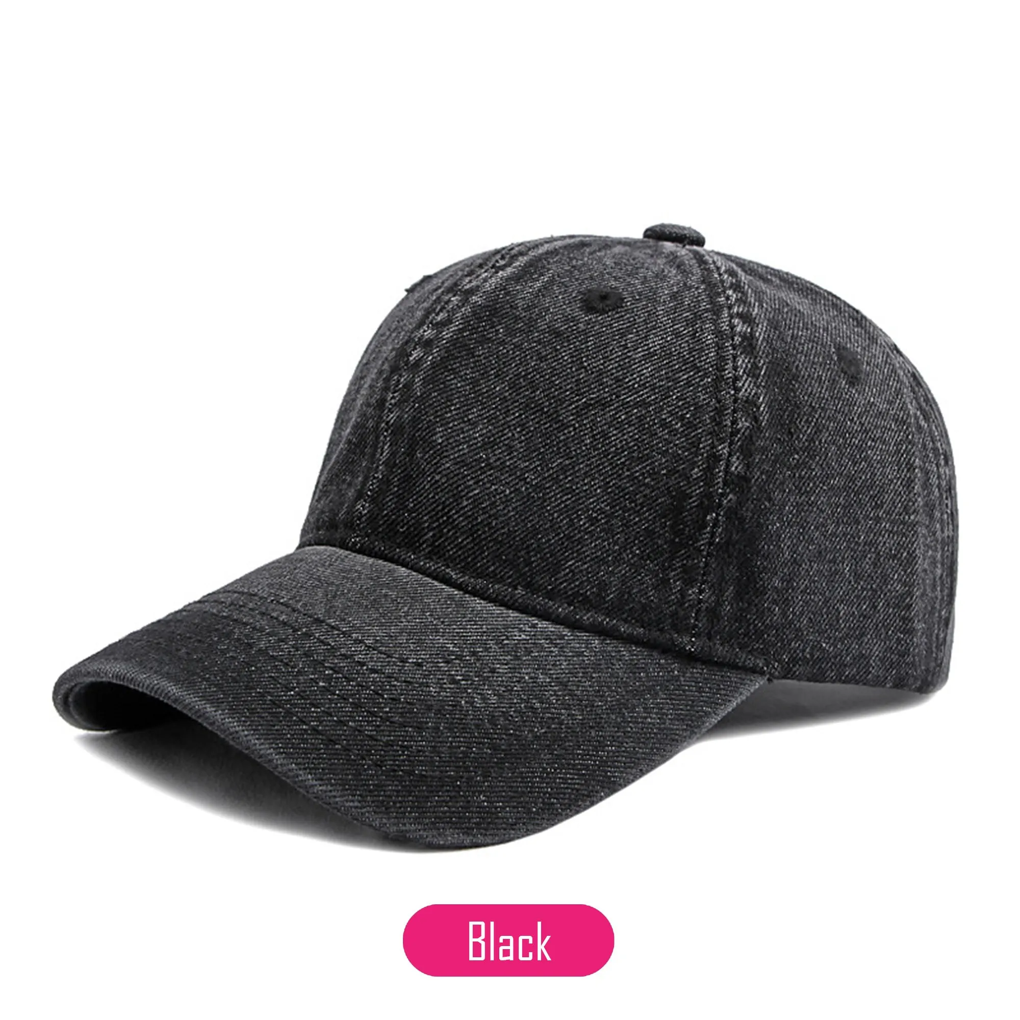 K923 | BASEBALL CAP - WASHED DENIM