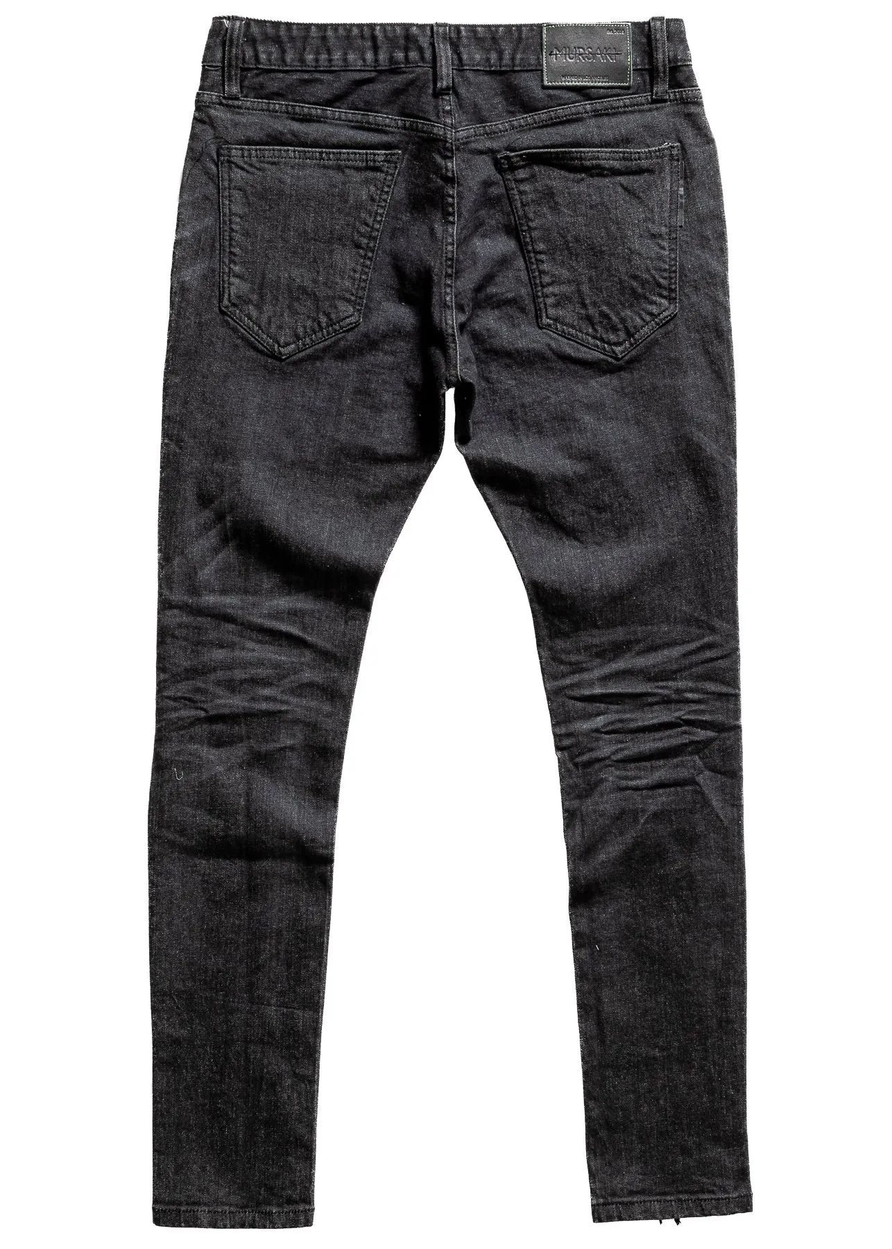 Mursaki Denim Brute Repair Jean (Rinse Black) 340-109RB