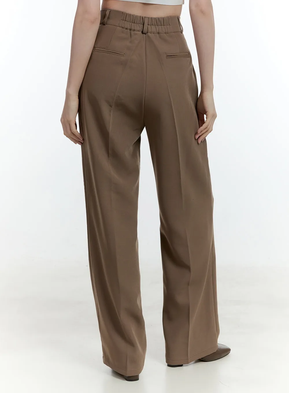 Pintuck Tailored Slacks CF503