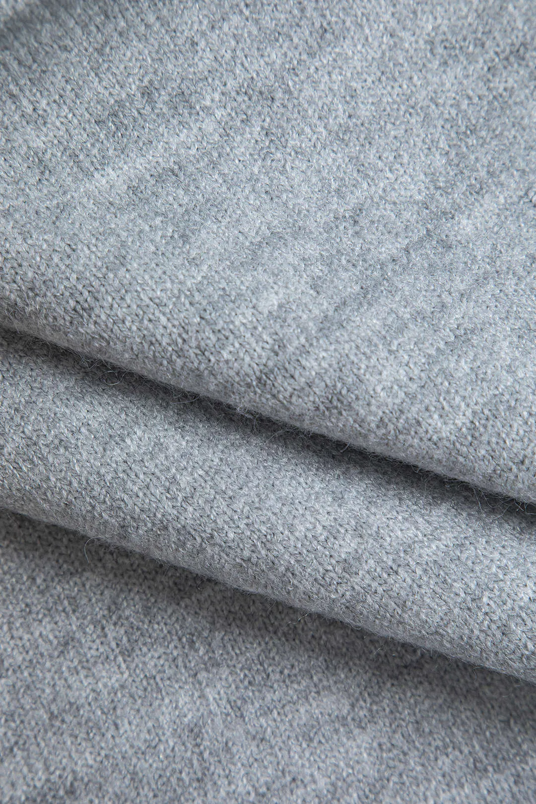 Solid Zipper Sweater