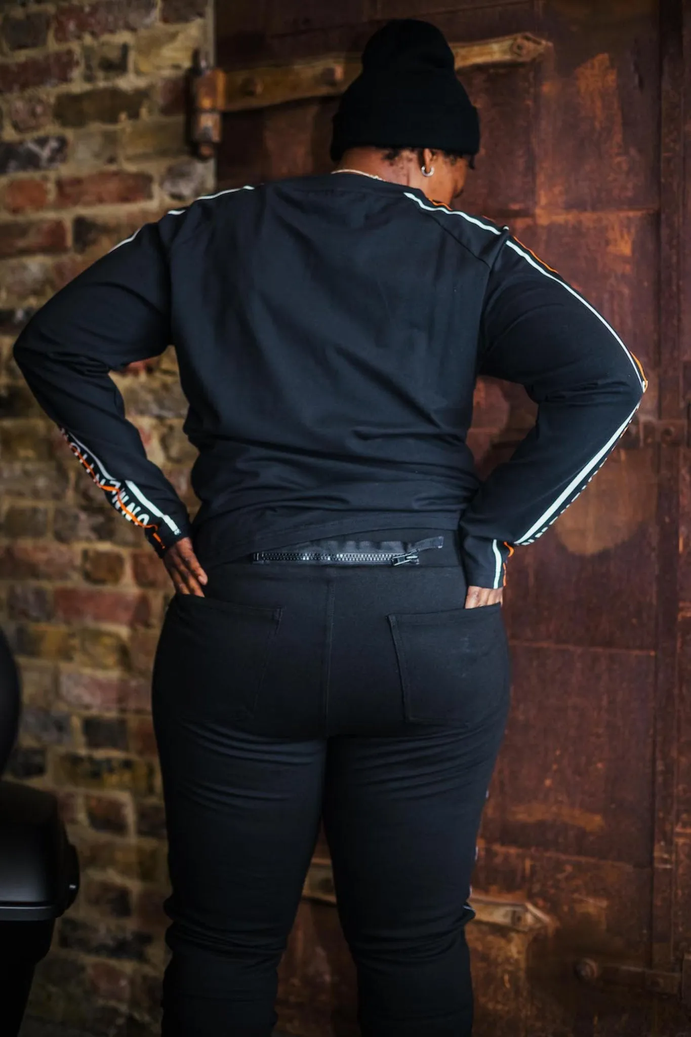ZIPPED FRONT - Women's Motorcycle Leggings